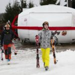 Krajno-Zagórze. 04.01.2020. Stok narciarski / Wiktor Taszłow / Radio Kielce