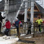 Krajno-Zagórze. 04.01.2020. Stok narciarski / Wiktor Taszłow / Radio Kielce