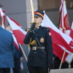 Kielce. 27.10.2019. Uroczystość odsłonięcia pomnika Przemysława Gosiewskiego. / Wiktor Taszłow / Radio Kielce