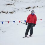 Krajno-Zagórze. 04.01.2020. Stok narciarski / Wiktor Taszłow / Radio Kielce