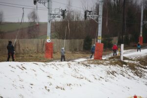 Krajno-Zagórze. 04.01.2020. Stok narciarski / Wiktor Taszłow / Radio Kielce