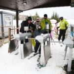 Krajno-Zagórze. 04.01.2020. Stok narciarski / Wiktor Taszłow / Radio Kielce