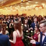 04.01.2020. Kielce. Studniówka VI Liceum Ogólnokształcącego im. Juliusza Słowackiego / Wiktor Taszłow / Radio Kielce