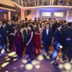 04.01.2020. Kielce. Studniówka VII Liceum Ogólnokształcącego im Józefa Piłsudskiego / Wiktor Taszłow / Radio Kielce