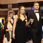 04.01.2020. Kielce. Studniówka VII Liceum Ogólnokształcącego im Józefa Piłsudskiego / Wiktor Taszłow / Radio Kielce