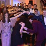 04.01.2020. Kielce. Studniówka VII Liceum Ogólnokształcącego im Józefa Piłsudskiego / Wiktor Taszłow / Radio Kielce