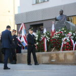 Kielce. 27.10.2019. Uroczystość odsłonięcia pomnika Przemysława Gosiewskiego. / Wiktor Taszłow / Radio Kielce