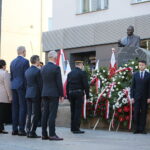 Kielce. 27.10.2019. Uroczystość odsłonięcia pomnika Przemysława Gosiewskiego. / Wiktor Taszłow / Radio Kielce