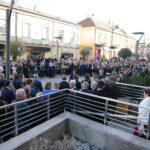 Kielce. 27.10.2019. Uroczystość odsłonięcia pomnika Przemysława Gosiewskiego. / Wiktor Taszłow / Radio Kielce