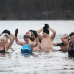 05.01.2020. Cedzyna. Morsowanie / Wiktor Taszłow / Radio Kielce