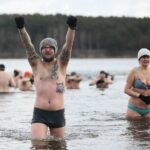 05.01.2020. Cedzyna. Morsowanie / Wiktor Taszłow / Radio Kielce