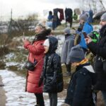 05.01.2020. Cedzyna. Morsowanie / Wiktor Taszłow / Radio Kielce