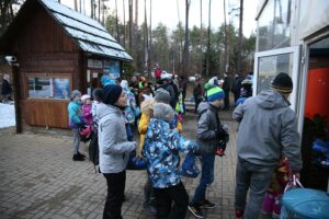 Kielce. 05.01.2020. Kryte lodowisko na Stadionie / Wiktor Taszłow / Radio Kielce