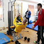 Kielce. 07.01.2020. Pierwszy trening PGE VIVE w nowym roku / Wiktor Taszłow / Radio Kielce