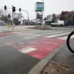 Kielce. 08.01.2020. Ulica Wojska Polskiego po remoncie, ale już do naprawy / Wiktor Taszłow / Radio Kielce