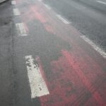 Kielce. 08.01.2020. Ulica Wojska Polskiego po remoncie, ale już do naprawy / Wiktor Taszłow / Radio Kielce