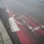 Kielce. 08.01.2020. Ulica Wojska Polskiego po remoncie, ale już do naprawy / Wiktor Taszłow / Radio Kielce