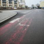 Kielce. 08.01.2020. Ulica Wojska Polskiego po remoncie, ale już do naprawy / Wiktor Taszłow / Radio Kielce