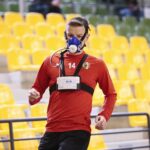 Kielce. 08.01.2020. Trening wydolnościowy piłkarzy Korony Kielce / Wiktor Taszłow / Radio Kielce