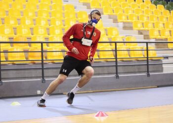 Kielce. 08.01.2020. Trening wydolnościowy piłkarzy Korony Kielce / Wiktor Taszłow / Radio Kielce