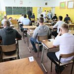 Kielce. 09.01.2020. Egzamin zawodowy w Zespole Szkół Elektrycznych / Wiktor Taszłow / Radio Kielce