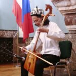 Kielce. 09.01.2020. Wernisaż wystawy fotografii mongolskiego fotografa Bayar Balgantserena w WDK / Wiktor Taszłow / Radio Kielce