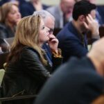 Kielce. 16.01.2020. Sesja rady miasta. Na zdjęciu: Joanna Litwin - radna / Wiktor Taszłow / Radio Kielce