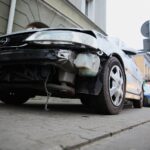 Kielce. 17.01.2020. Kolizja na ulicy Żelaznej / Wiktor Taszłow / Radio Kielce