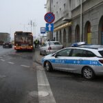 Kielce. 17.01.2020. Kolizja na ulicy Żelaznej / Wiktor Taszłow / Radio Kielce