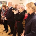 Kielce. 17.01.2020. Wernisaż wystawy Zbigniewa Cebuli w Galerii Współczesnej Sztuki Sakralnej „Dom Praczki” / Wiktor Taszłow / Radio Kielce