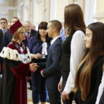 Kielce. 03.10.2019. Uniwersytet Jana Kochanowskiego. Inauguracja roku akademickiego / Wiktor Taszłow / Radio Kielce