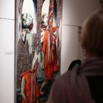 Kielce. 17.01.2020. Wernisaż wystawy Zbigniewa Cebuli w Galerii Współczesnej Sztuki Sakralnej „Dom Praczki” / Wiktor Taszłow / Radio Kielce