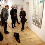 Kielce. 17.01.2020. Wernisaż wystawy Zbigniewa Cebuli w Galerii Współczesnej Sztuki Sakralnej „Dom Praczki” / Wiktor Taszłow / Radio Kielce