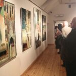 Kielce. 17.01.2020. Wernisaż wystawy Zbigniewa Cebuli w Galerii Współczesnej Sztuki Sakralnej „Dom Praczki” / Wiktor Taszłow / Radio Kielce