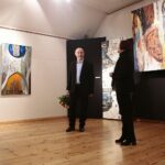 Kielce. 17.01.2020. Wernisaż wystawy Zbigniewa Cebuli w Galerii Współczesnej Sztuki Sakralnej „Dom Praczki” / Wiktor Taszłow / Radio Kielce