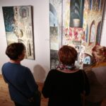 Kielce. 17.01.2020. Wernisaż wystawy Zbigniewa Cebuli w Galerii Współczesnej Sztuki Sakralnej „Dom Praczki” / Wiktor Taszłow / Radio Kielce