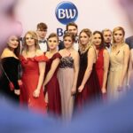 17.01.2020. Kielce. Best Western Grand Hotel. Studniówka Zespołu Szkół Ekonomicznych im. Mikołaja Kopernika  / Wiktor Taszłow / Radio Kielce