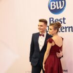 17.01.2020. Kielce. Best Western Grand Hotel. Studniówka Zespołu Szkół Ekonomicznych im. Mikołaja Kopernika  / Wiktor Taszłow / Radio Kielce