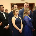 17.01.2020. Kielce. Best Western Grand Hotel. Studniówka Zespołu Szkół Ekonomicznych im. Mikołaja Kopernika  / Wiktor Taszłow / Radio Kielce