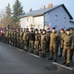 Suchedniów. 18.01.2020. Obchody 157. rocznicy wybuchu Powstania Styczniowego / Wiktor Taszłow / Radio Kielce