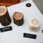 Kielce. 18.01.2020. Wystawa rękodzieła artystycznego prac stworzonych przez pracowników Ogrodu Botanicznego pt. "Roślinny DESIGN" / Wiktor Taszłow / Radio Kielce