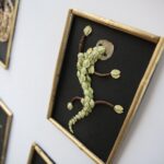 Kielce. 18.01.2020. Wystawa rękodzieła artystycznego prac stworzonych przez pracowników Ogrodu Botanicznego pt. "Roślinny DESIGN" / Wiktor Taszłow / Radio Kielce