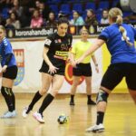 18.01.2020. Kielce. 12. kolejka I ligi piłkarek ręcznych: Korona Handball Kielce - Karkonosze Jelenia Góra / Wiktor Taszłow / Radio Kielce