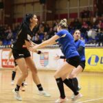 18.01.2020. Kielce. 12. kolejka I ligi piłkarek ręcznych: Korona Handball Kielce - Karkonosze Jelenia Góra / Wiktor Taszłow / Radio Kielce