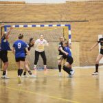 18.01.2020. Kielce. 12. kolejka I ligi piłkarek ręcznych: Korona Handball Kielce - Karkonosze Jelenia Góra / Wiktor Taszłow / Radio Kielce