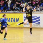18.01.2020. Kielce. 12. kolejka I ligi piłkarek ręcznych: Korona Handball Kielce - Karkonosze Jelenia Góra / Wiktor Taszłow / Radio Kielce