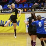 18.01.2020. Kielce. 12. kolejka I ligi piłkarek ręcznych: Korona Handball Kielce - Karkonosze Jelenia Góra / Wiktor Taszłow / Radio Kielce