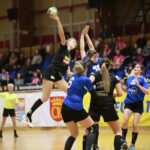 18.01.2020. Kielce. 12. kolejka I ligi piłkarek ręcznych: Korona Handball Kielce - Karkonosze Jelenia Góra / Wiktor Taszłow / Radio Kielce