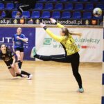 18.01.2020. Kielce. 12. kolejka I ligi piłkarek ręcznych: Korona Handball Kielce - Karkonosze Jelenia Góra / Wiktor Taszłow / Radio Kielce