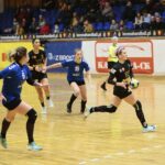 18.01.2020. Kielce. 12. kolejka I ligi piłkarek ręcznych: Korona Handball Kielce - Karkonosze Jelenia Góra / Wiktor Taszłow / Radio Kielce